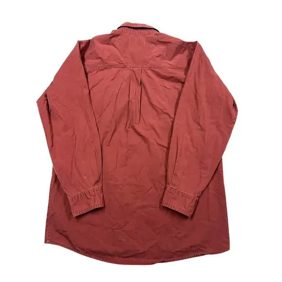 Wrangler Rugged Wear Men's Button Down Long Sleeve Shirt Granola Outdoor - Picture 3 of 8